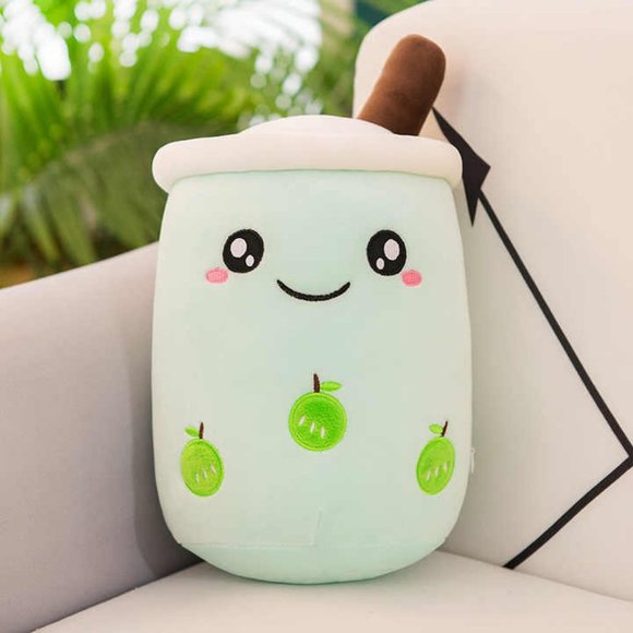 Plush Boba Tea Cup Toy Figurine Toy - Picture 5 of 11